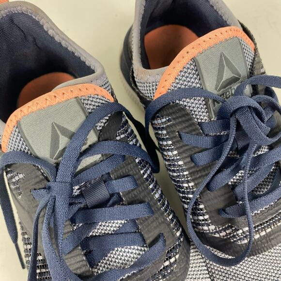 Reebok Print Run 3.0 Sneakers Running Shoes Navy Blue Womens Sz 7 Athletic - Picture 11 of 15